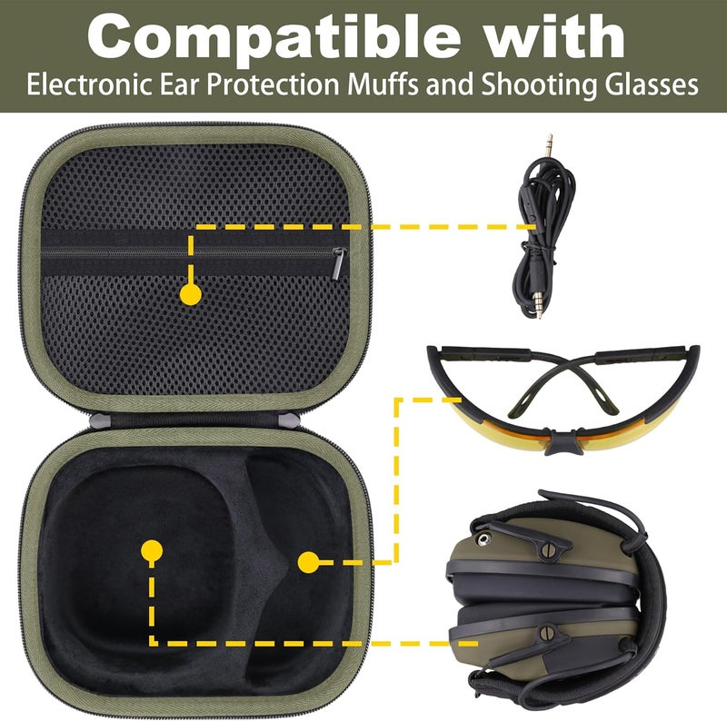 Baval for Walkers Razor Slim/Howard Leight Honeywell/Prohear 066 016 Electronic Ear Protection Muffs and Shooting - Image 3